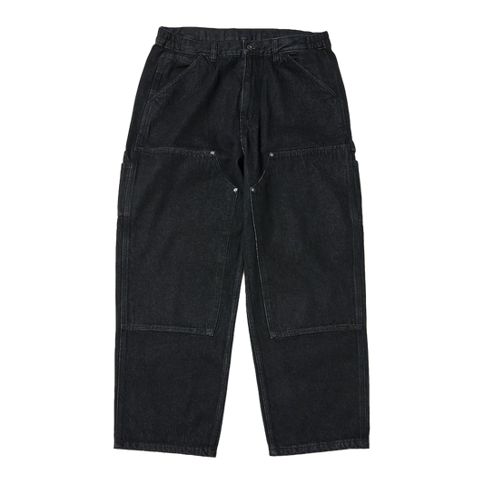 Nautica Japan Washed Double Knee Denim Pant Black