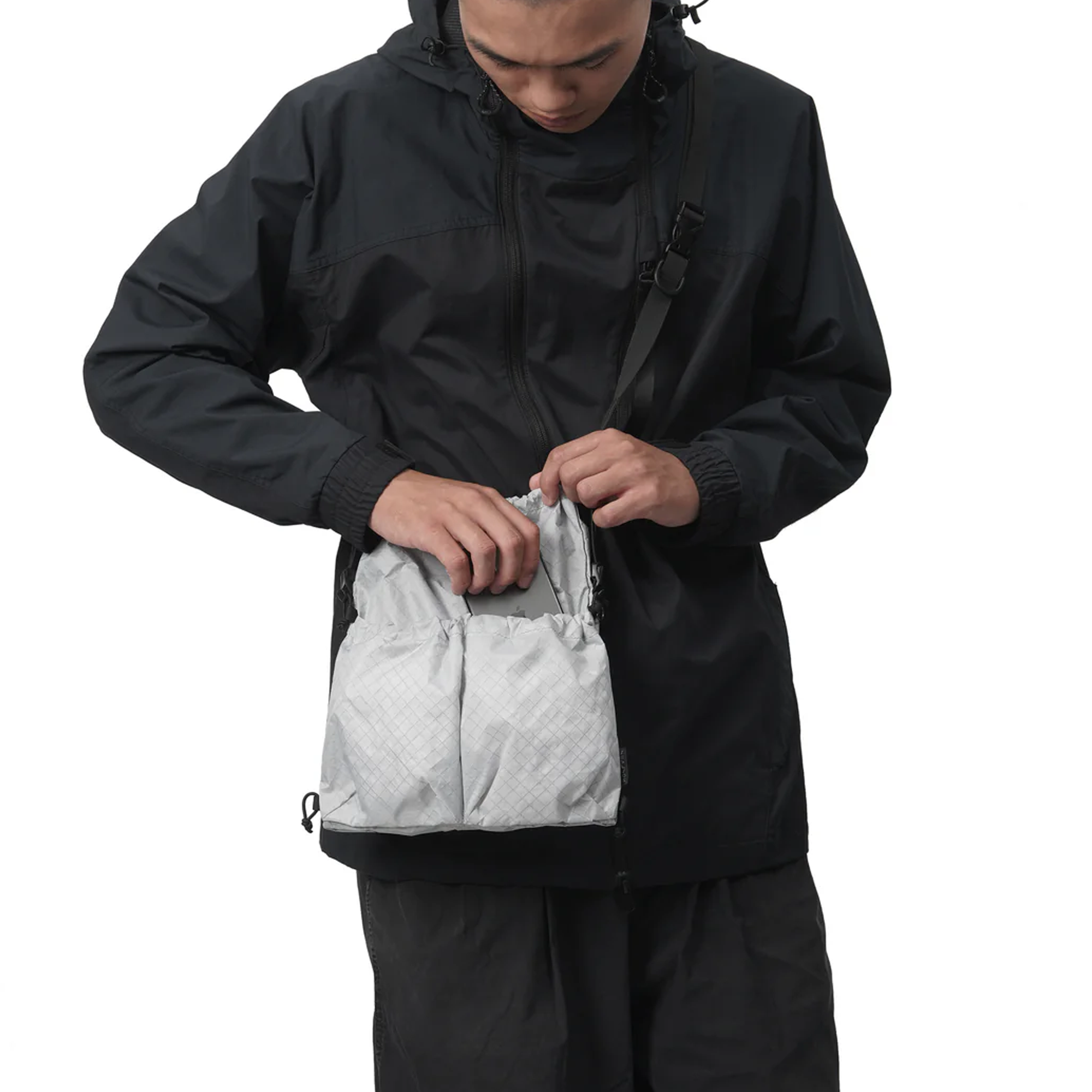 Sealson 2-Way Crossbody Bag H1 Light Grey