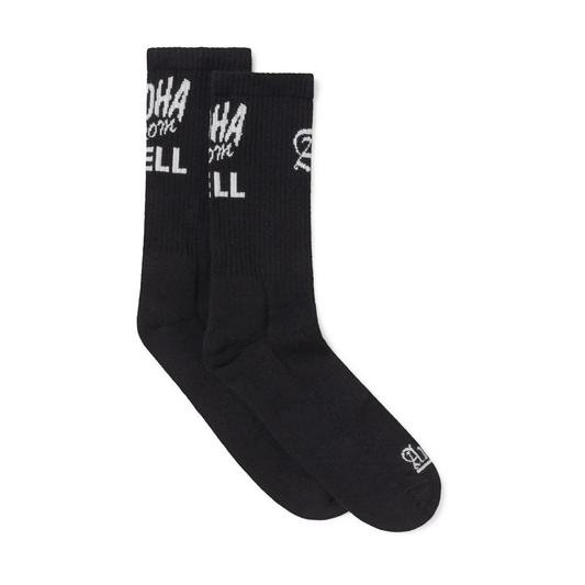 Aries Aloha From Hell Sock Black AR0004603