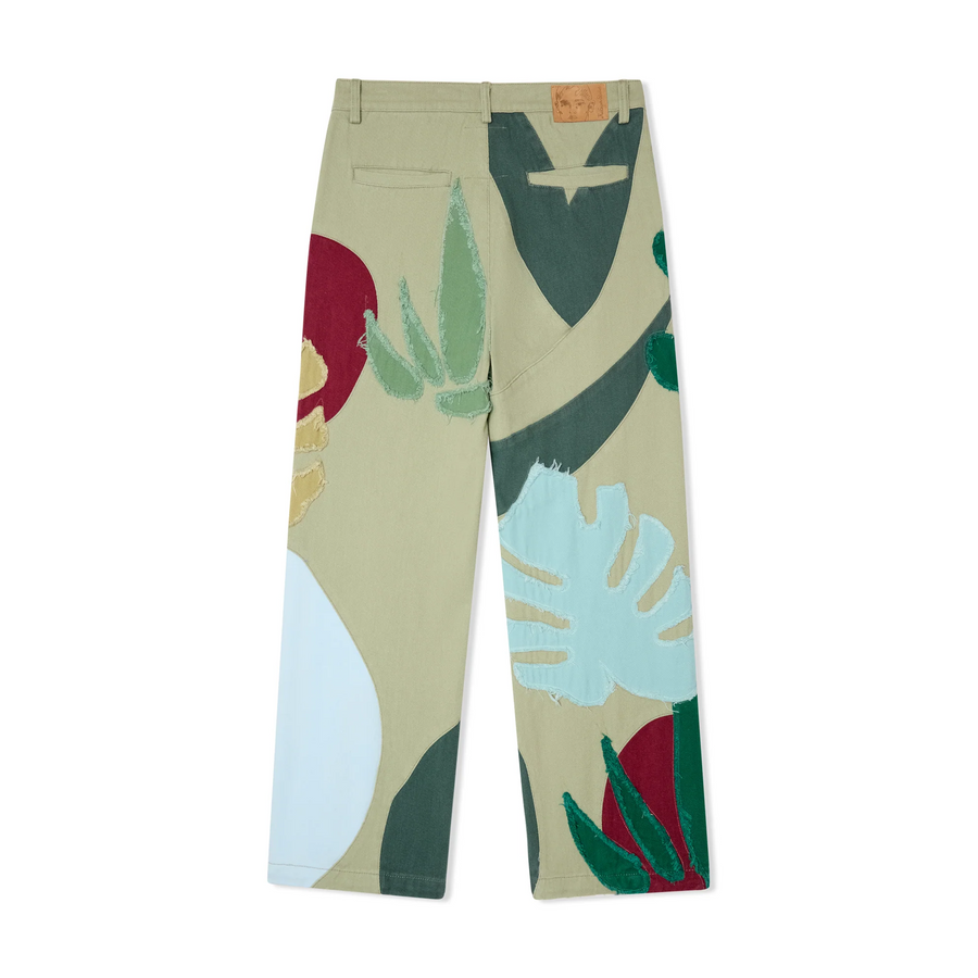 Kidsuper Leaf Patchwork Baggy Pant SS25-PT-15