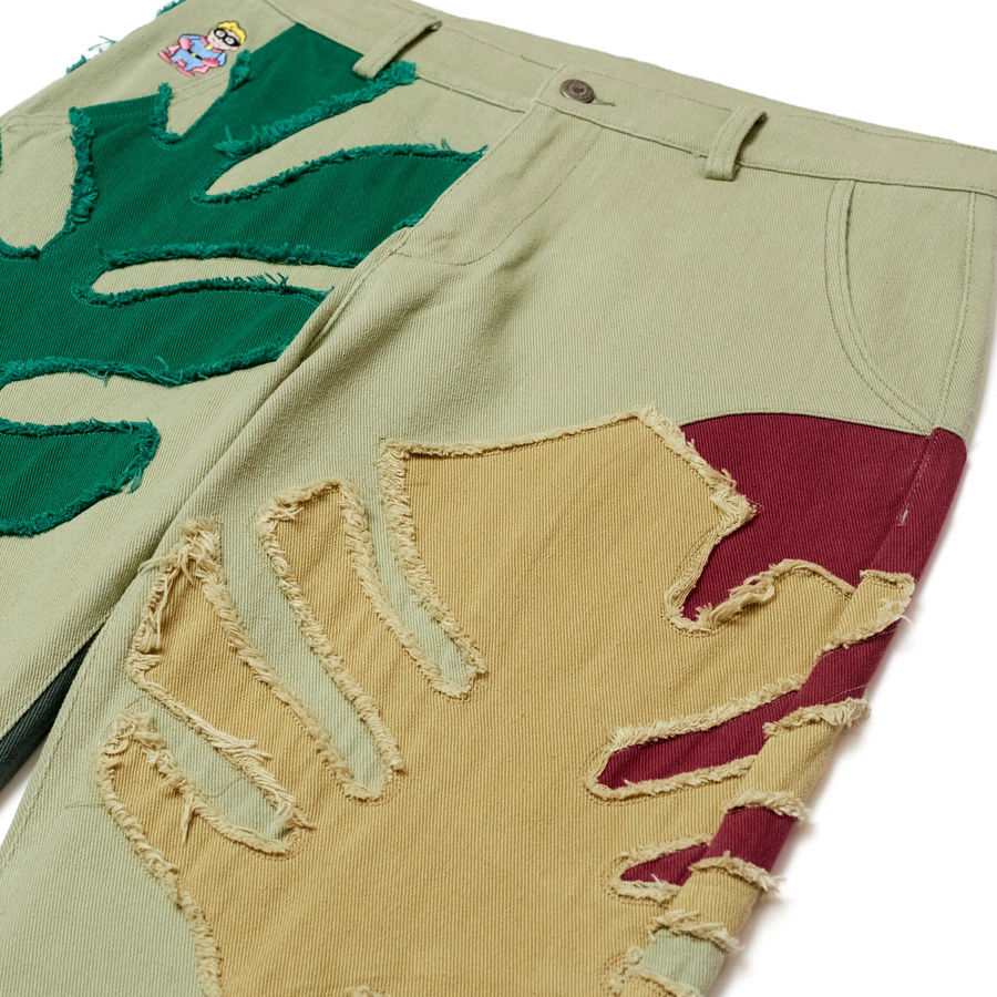 Kidsuper Leaf Patchwork Baggy Pant SS25-PT-15
