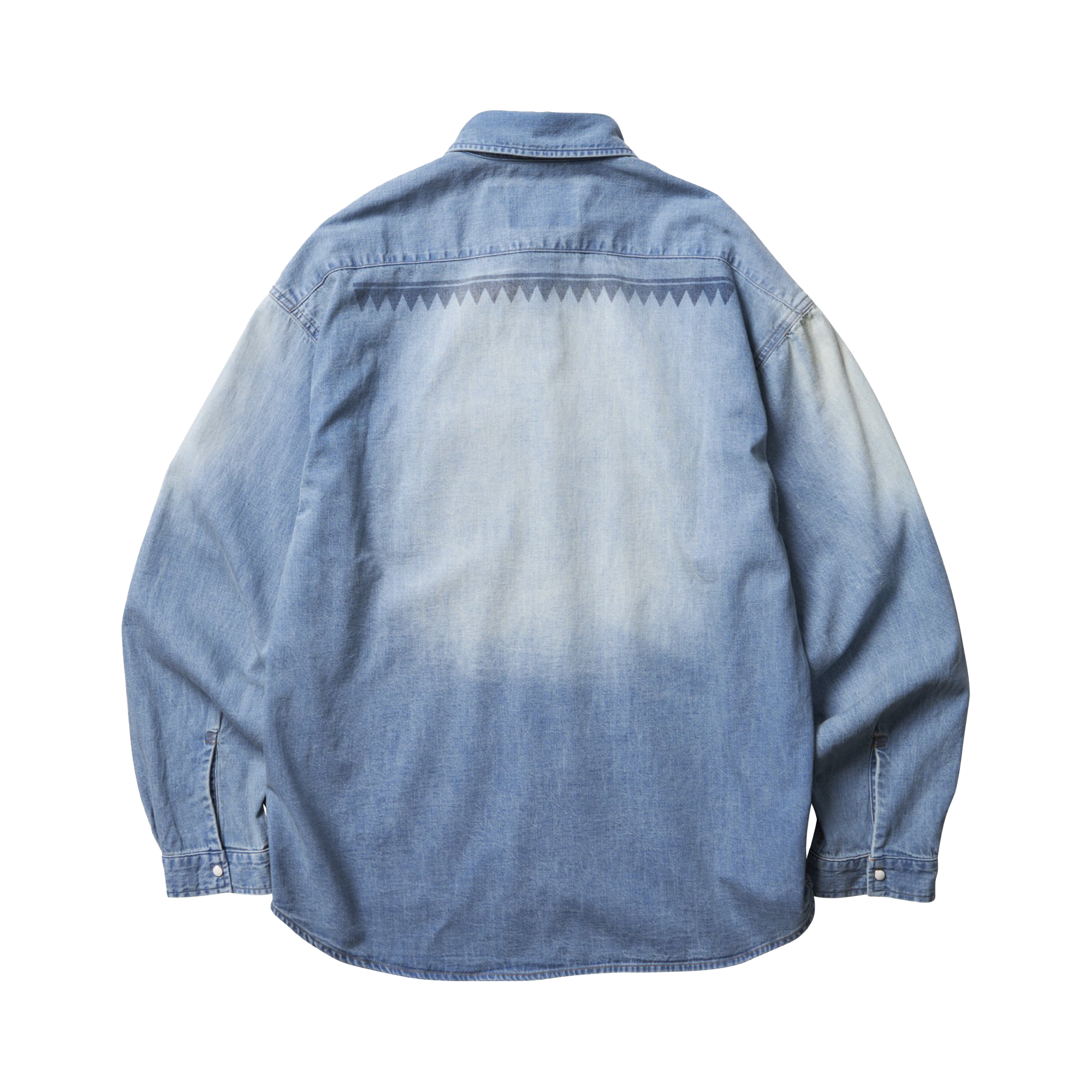 Liberaiders Tribal Denim Shirt Blue