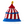 Kidsuper Circus Crochet Bucket Hat Blue