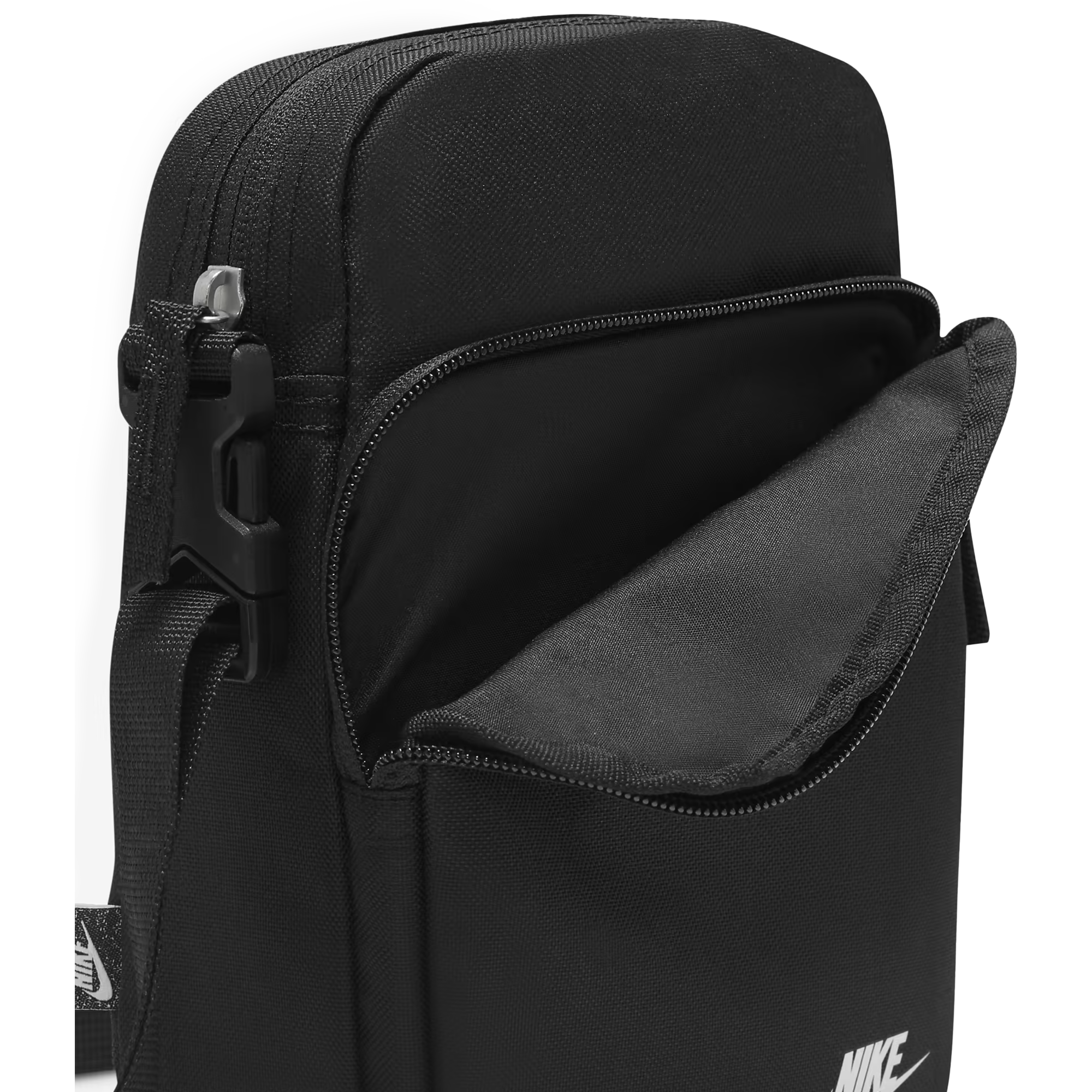 Nike Heritage Crossbody Bag (4L) Black/Black/White DB0456-010