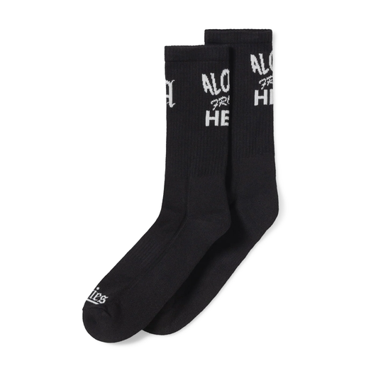 Aries Aloha From Hell Sock Black AR0004603