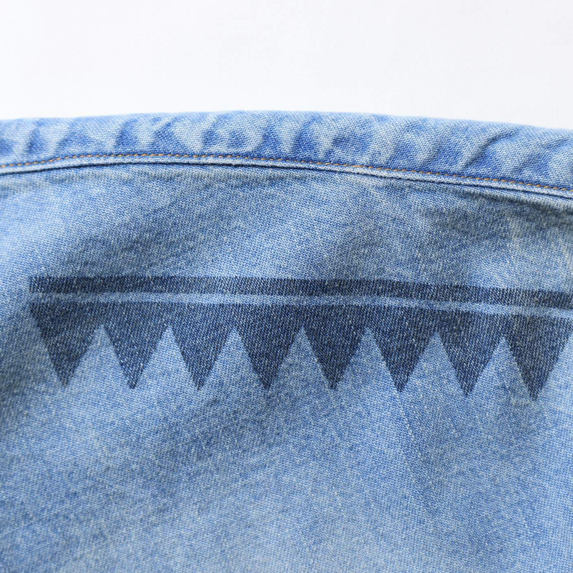 Liberaiders Tribal Denim Shirt Blue