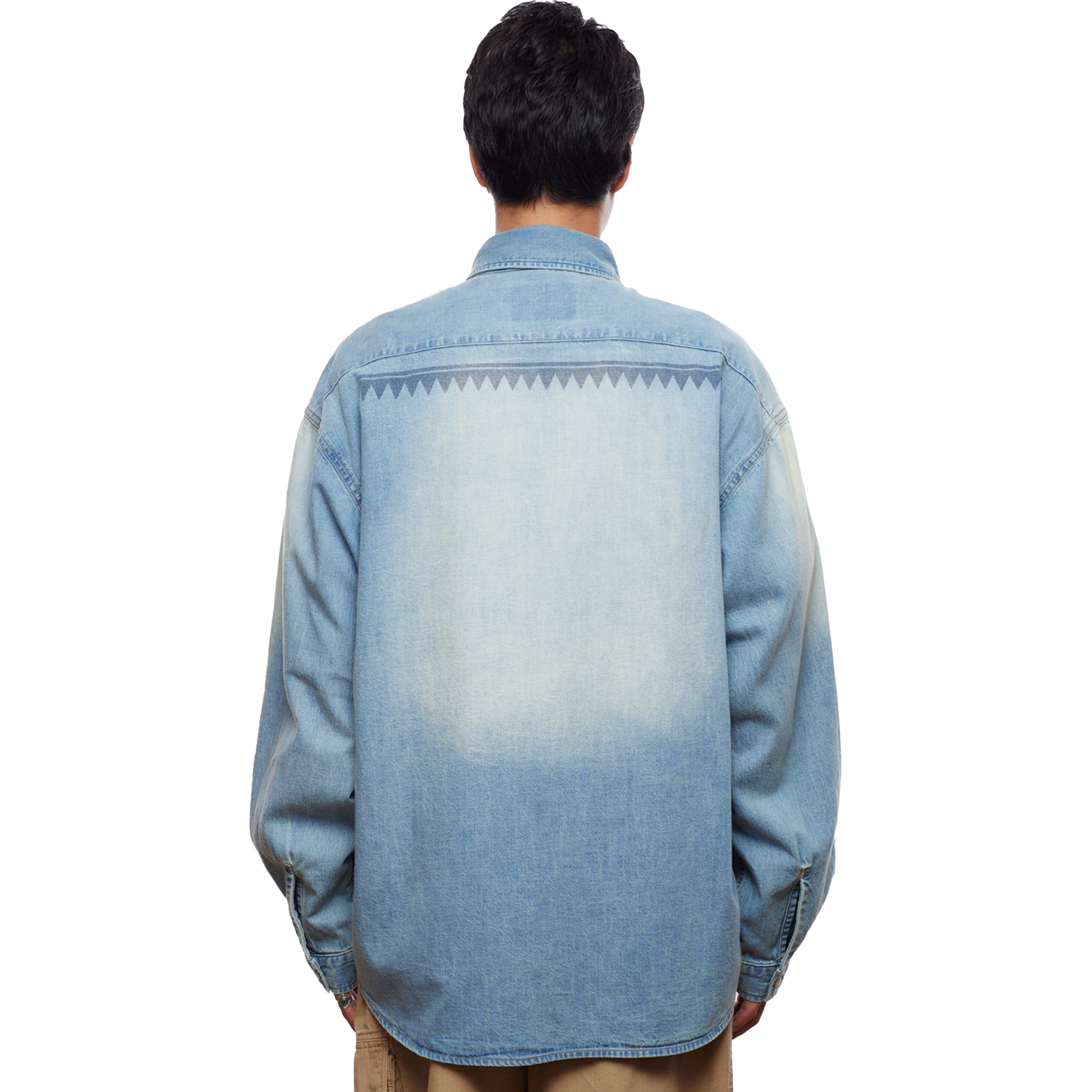 Liberaiders Tribal Denim Shirt Blue