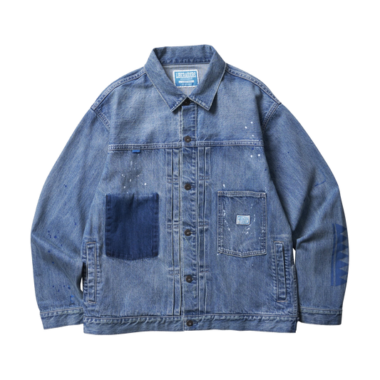 Liberaiders Tribal Denim Jacket Hard Wash