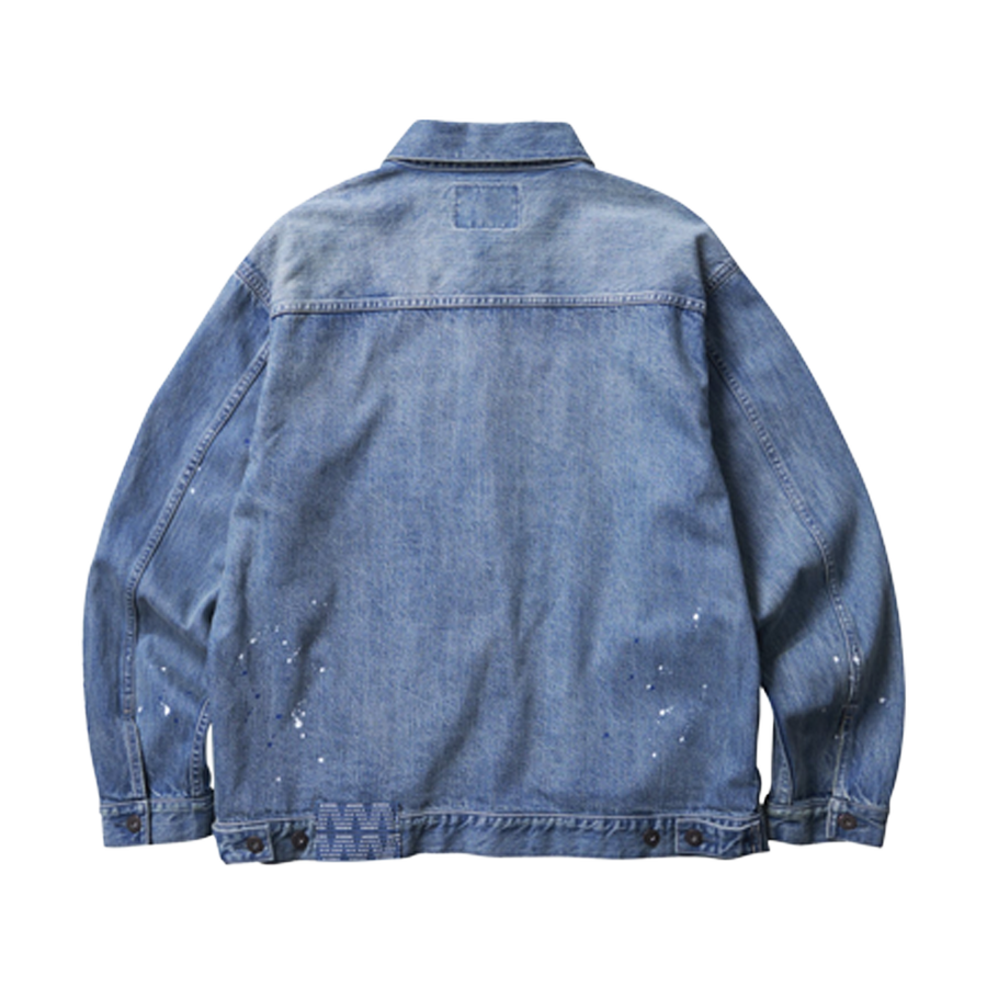 Liberaiders Tribal Denim Jacket Hard Wash
