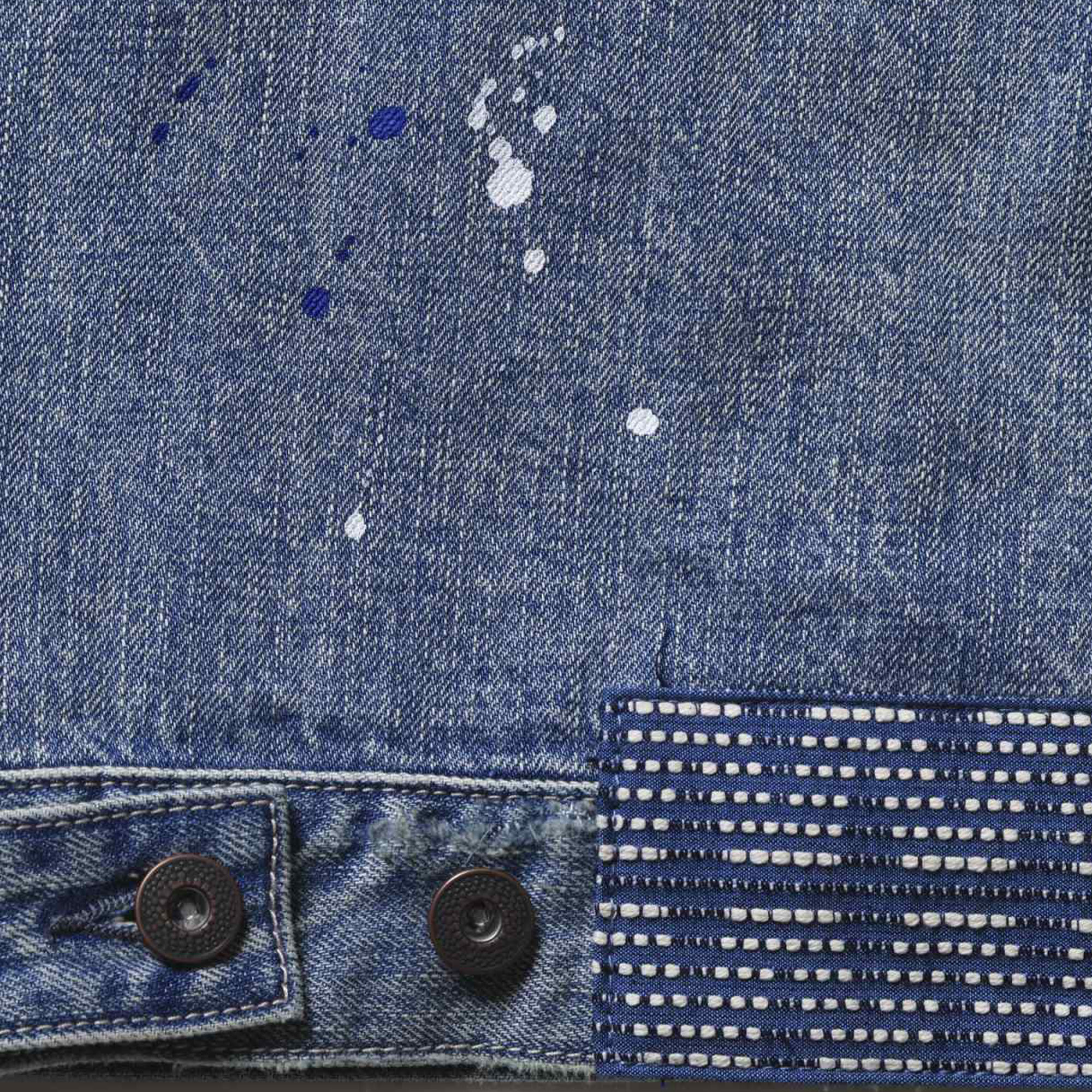 Liberaiders Tribal Denim Jacket Hard Wash