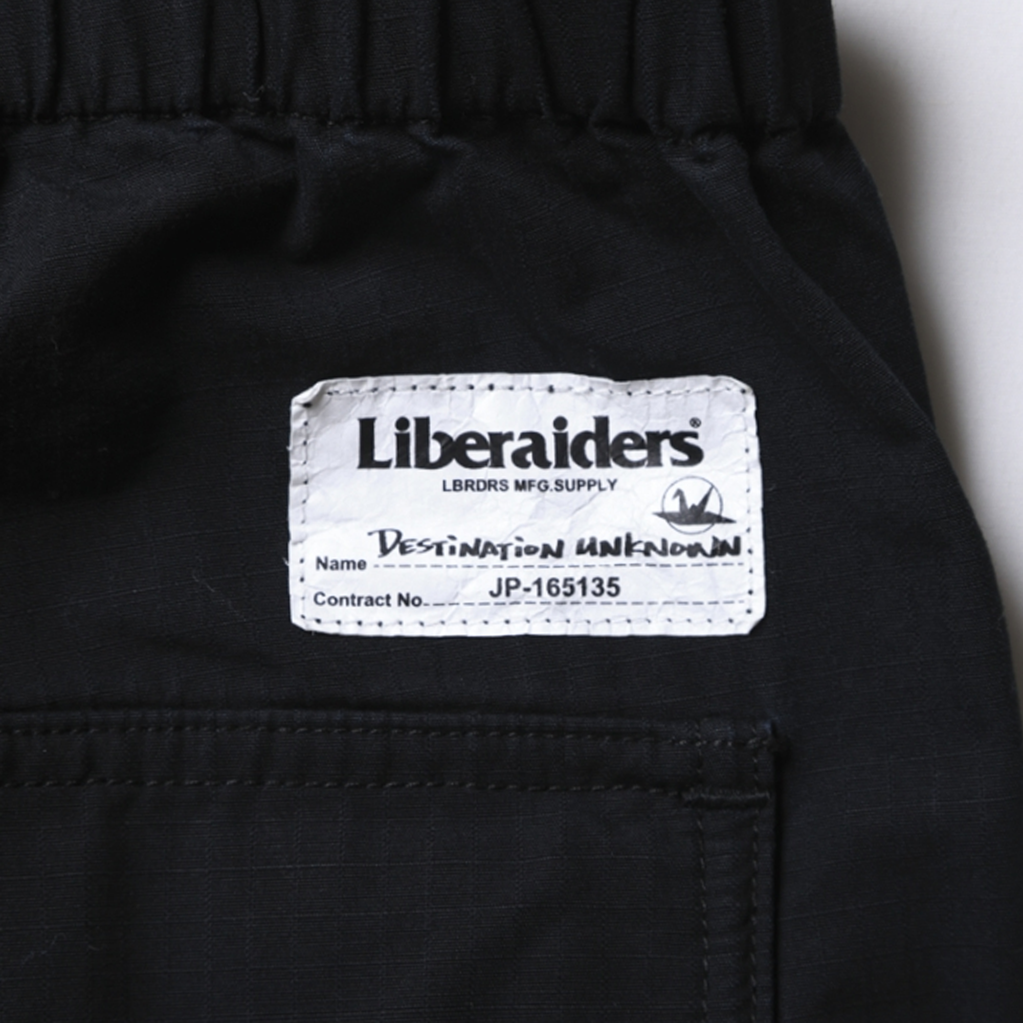 Liberaiders Cargo Pants Black