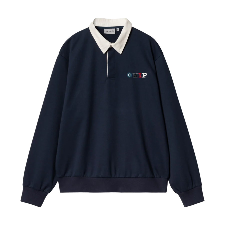 Carhartt Flags Rugby Sweat Space I034592.0AGXX