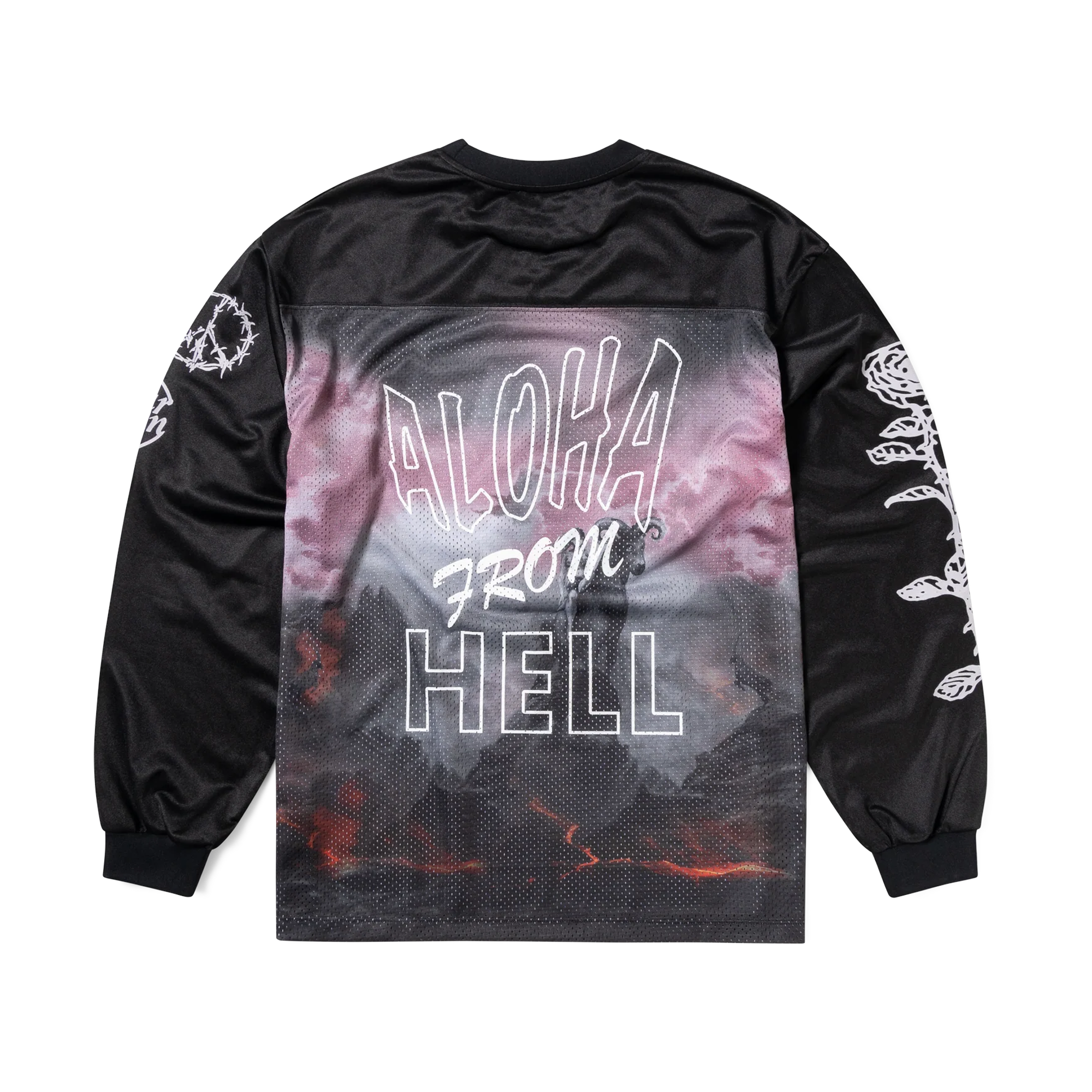 Aries Ramscape Airtex Long Sleeve Tee  AR4005003