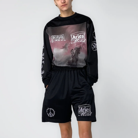 Aries Ramscape Airtex Long Sleeve Tee  AR4005003