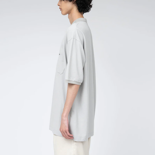 Nanamica Short Sleeve Polo Shirt Light Beige S25SG113U