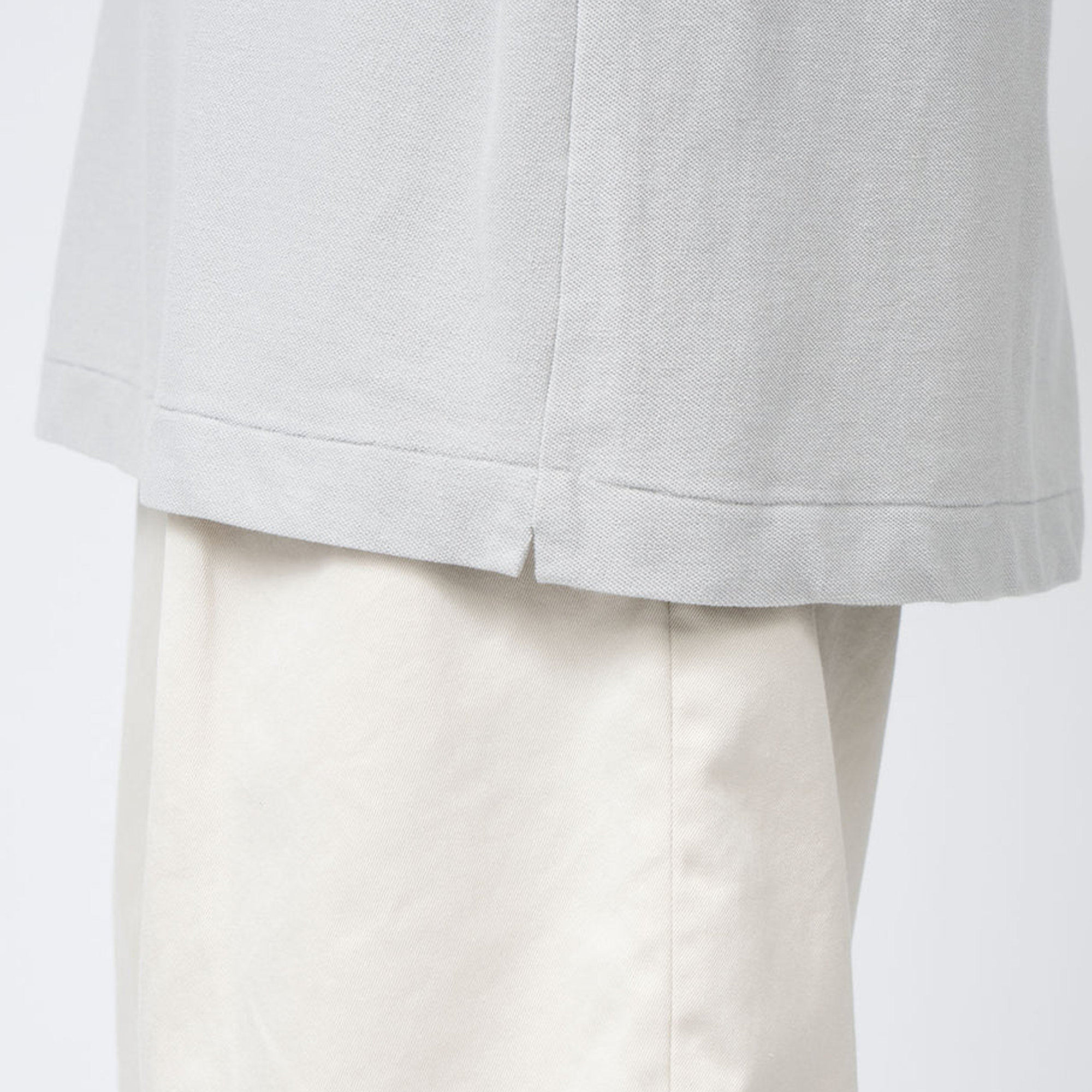 Nanamica Short Sleeve Polo Shirt Light Beige S25SG113U