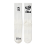 Aries Aloha From Hell Sock White AR0004603