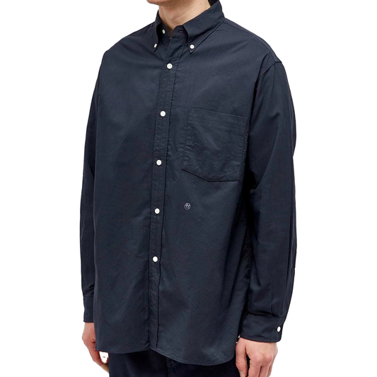 Nanamica Button Down Wind Shirt Dark Navy SUGF350U