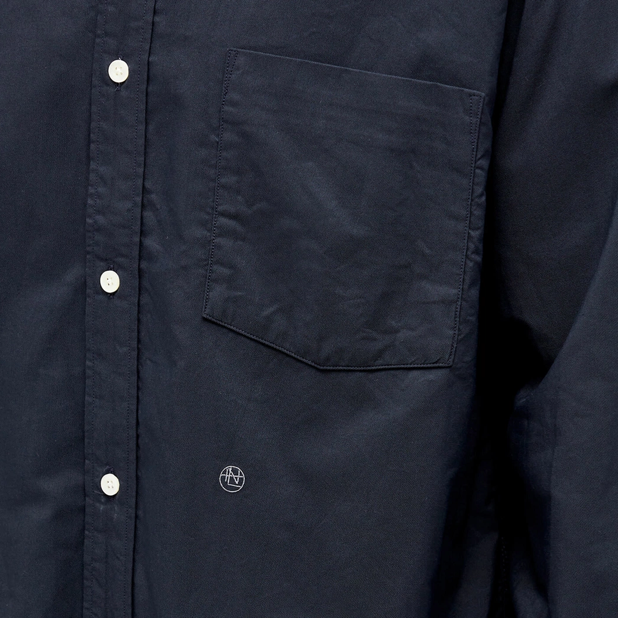 Nanamica Button Down Wind Shirt Dark Navy SUGF350U