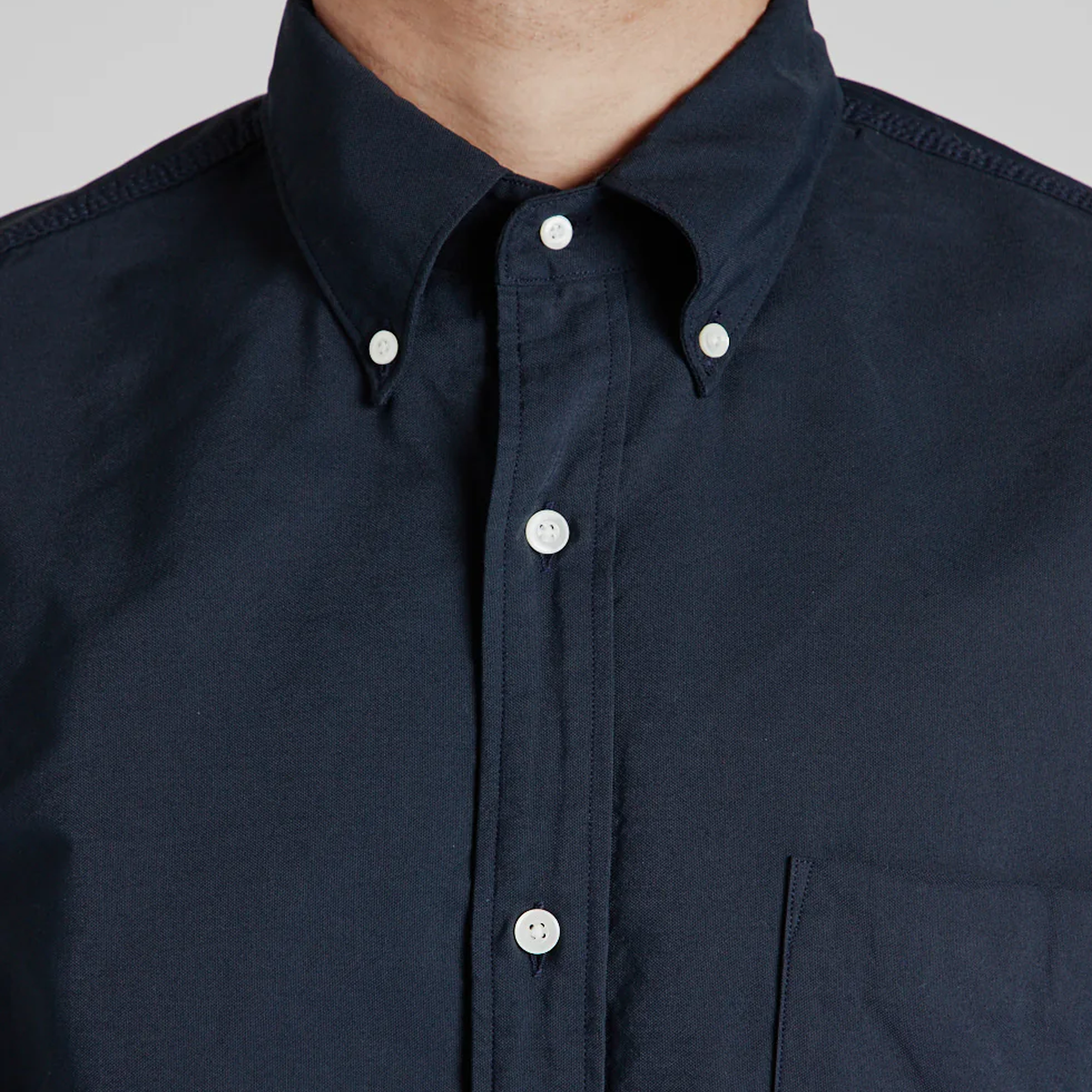 Nanamica Button Down Wind Shirt Dark Navy SUGF350U