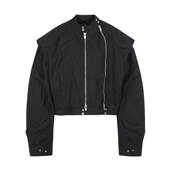 Heliot Emil Molded Biker Jacket Black