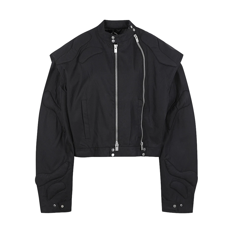 Heliot Emil Molded Biker Jacket Black