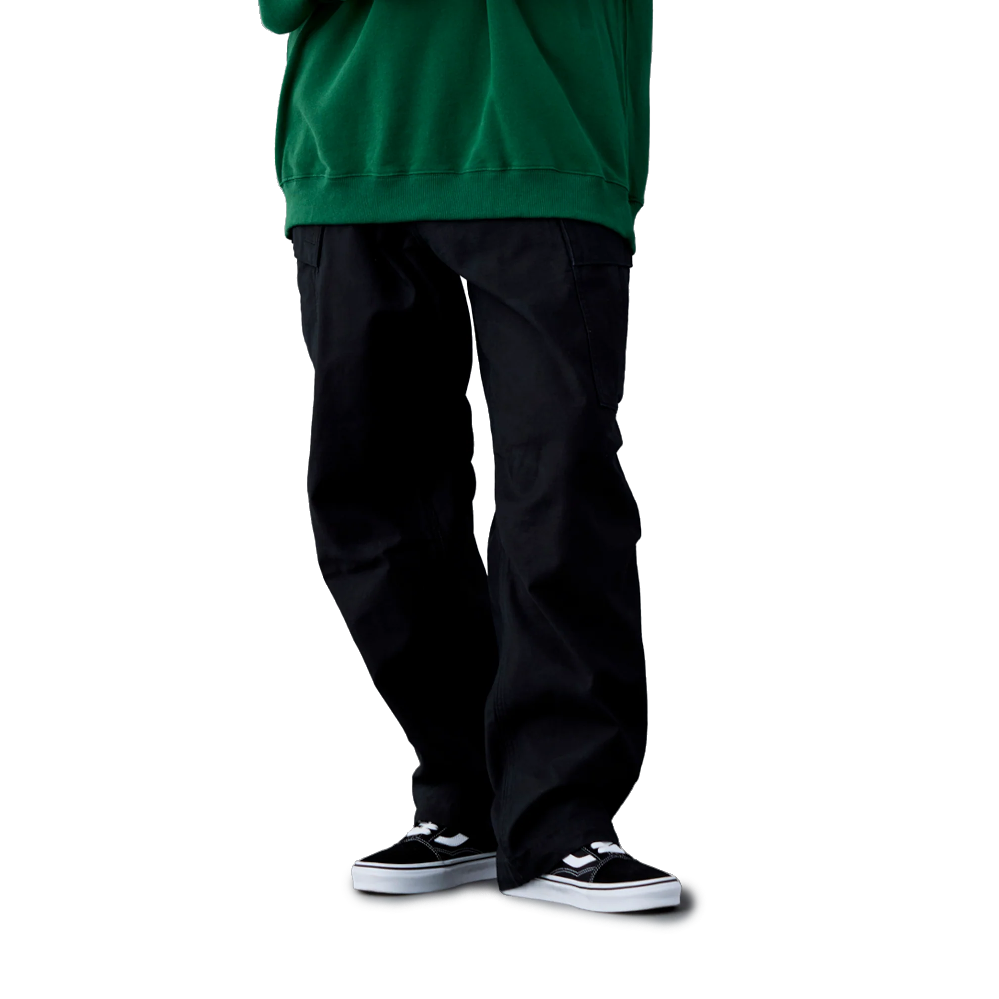 Liberaiders 6-Pocket Army Baggy Pants Black