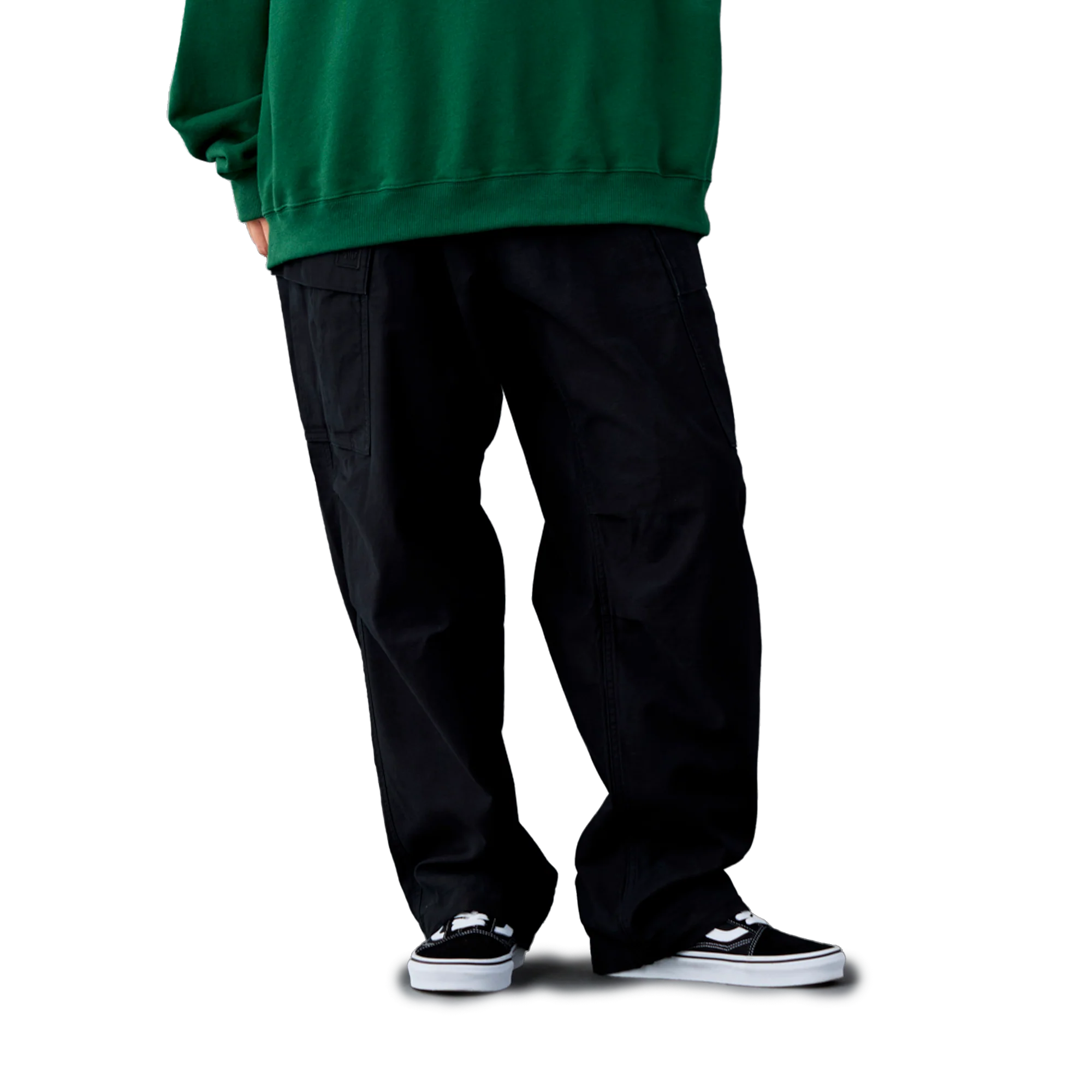 Liberaiders 6-Pocket Army Baggy Pants Black