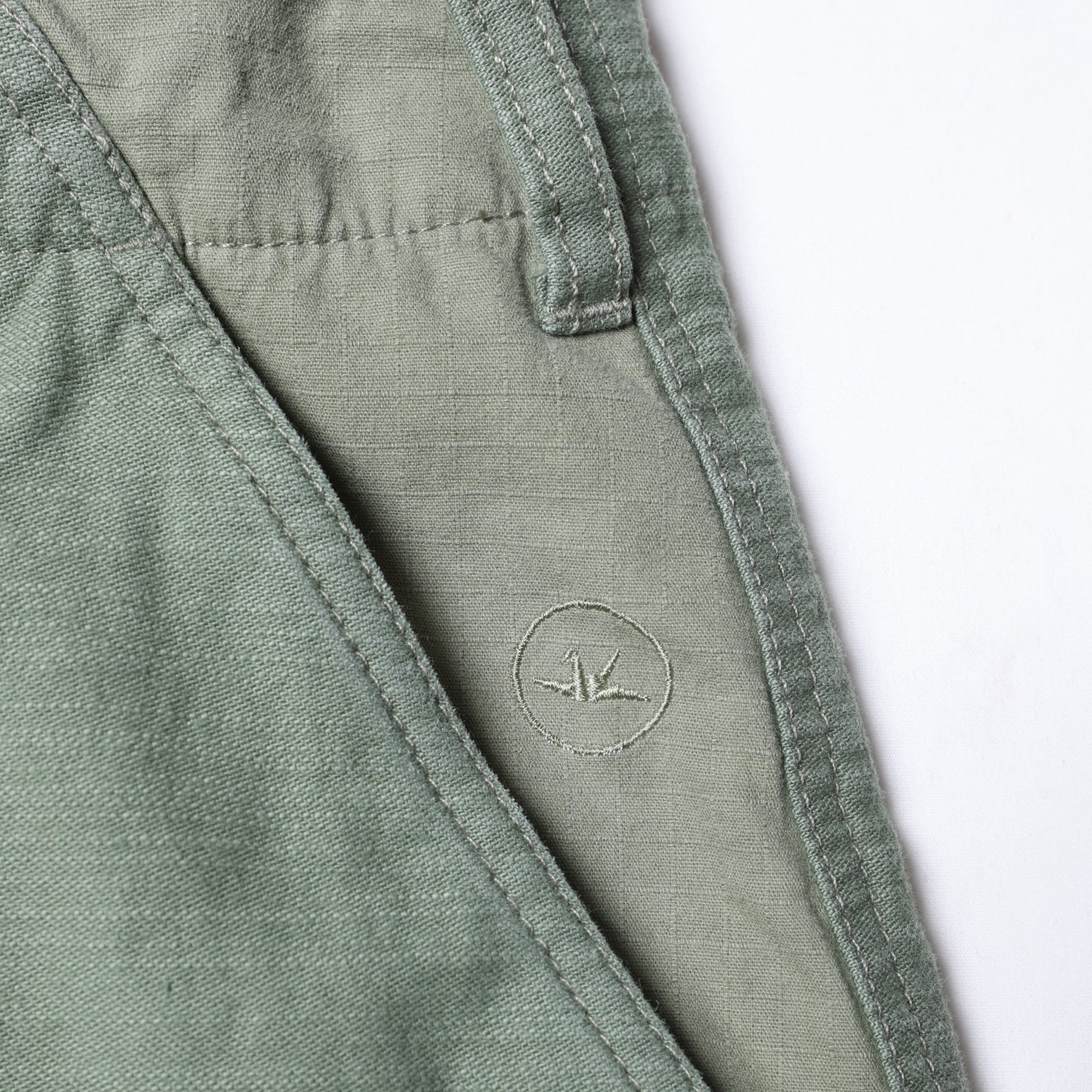 Liberaiders Back Satin Military Pants Olive