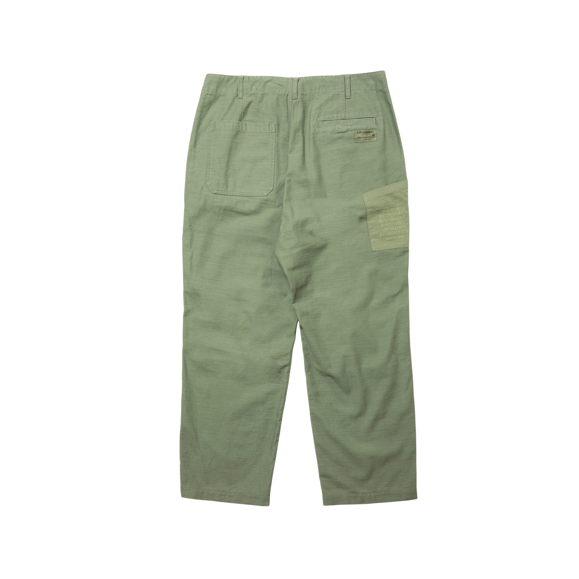 Liberaiders Back Satin Military Pants Olive