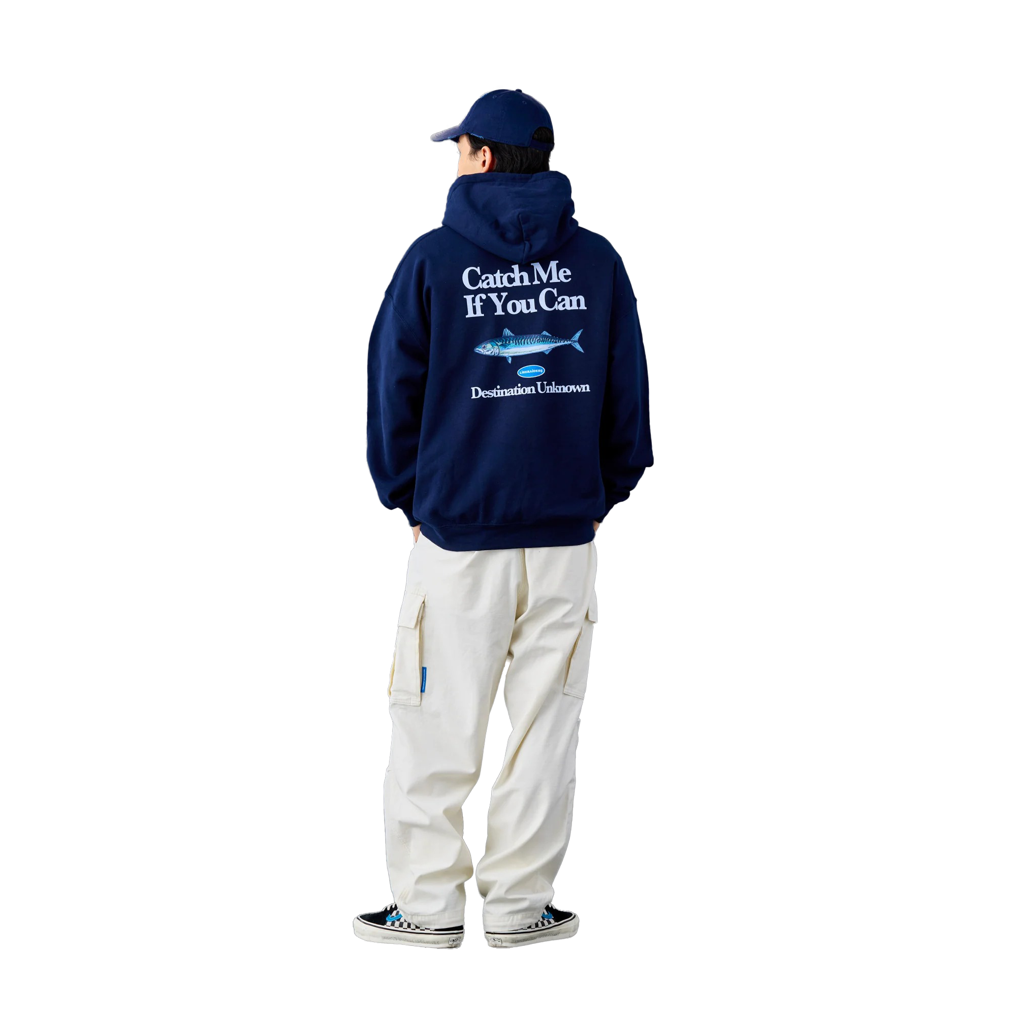 Liberaiders Catch Me If You Can Hoodie Navy