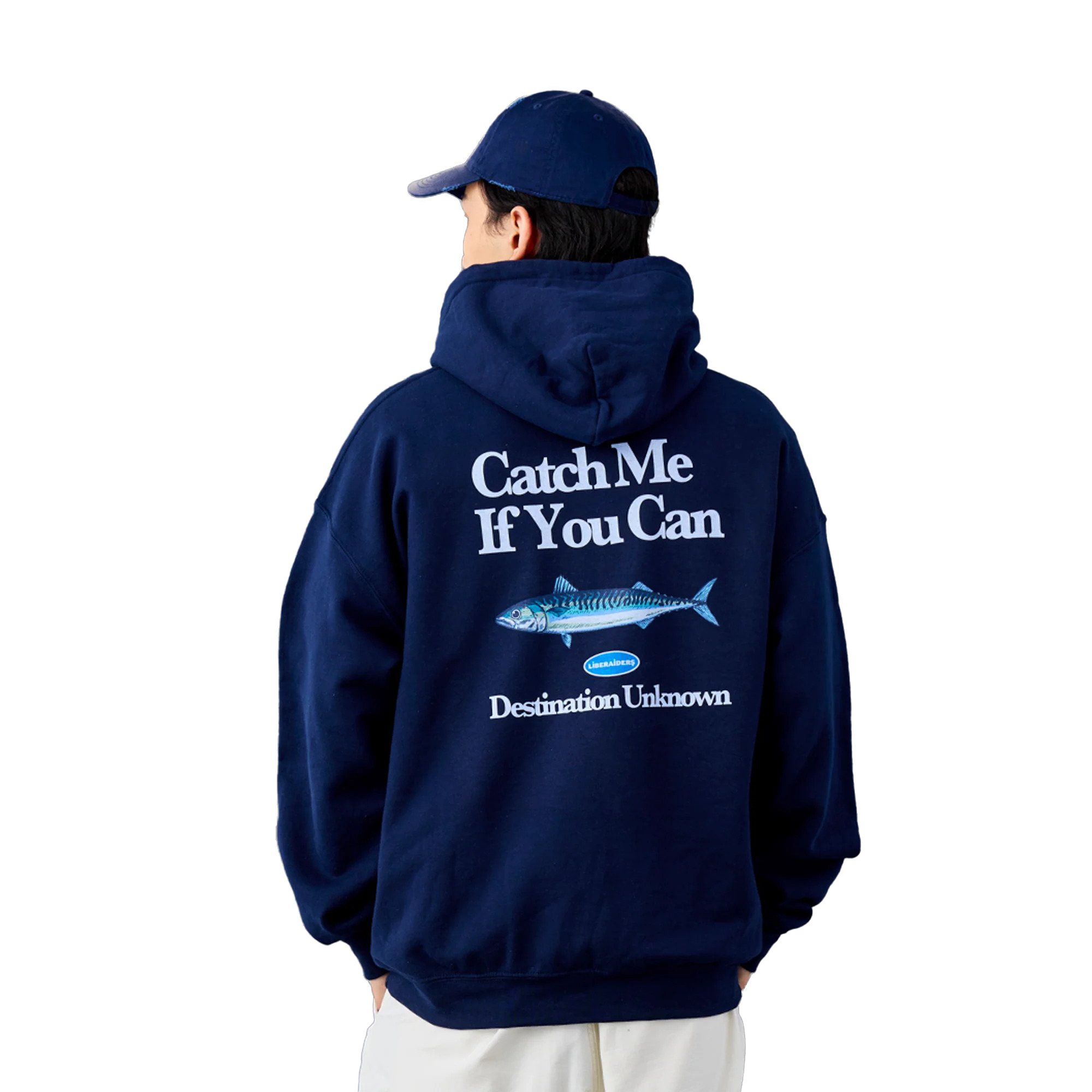 Liberaiders Catch Me If You Can Hoodie Navy