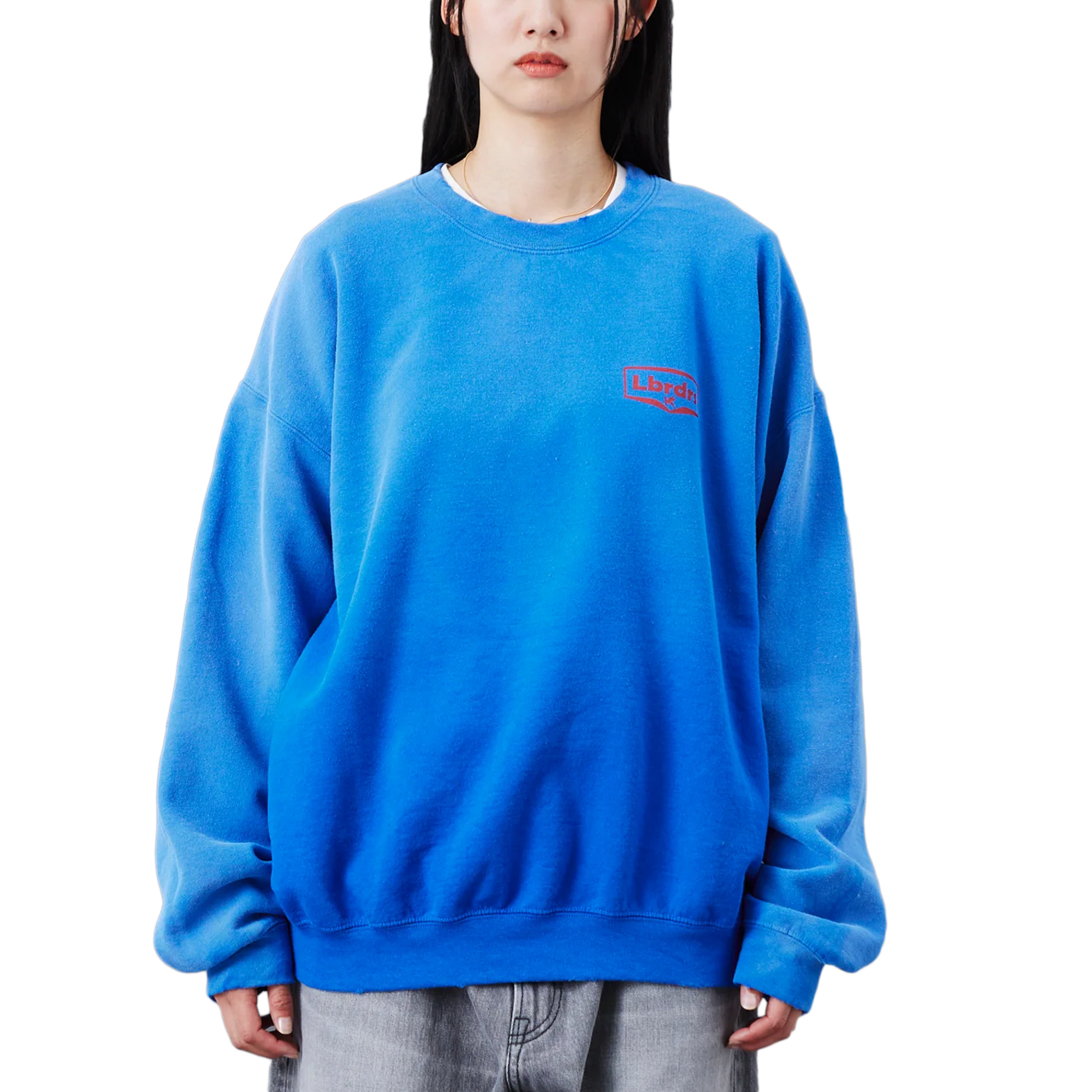 Liberaiders Circle Logo Crewneck Blue