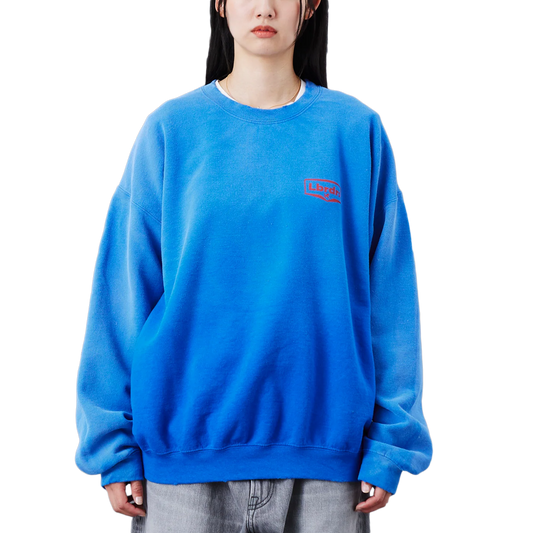 Liberaiders Circle Logo Crewneck Blue