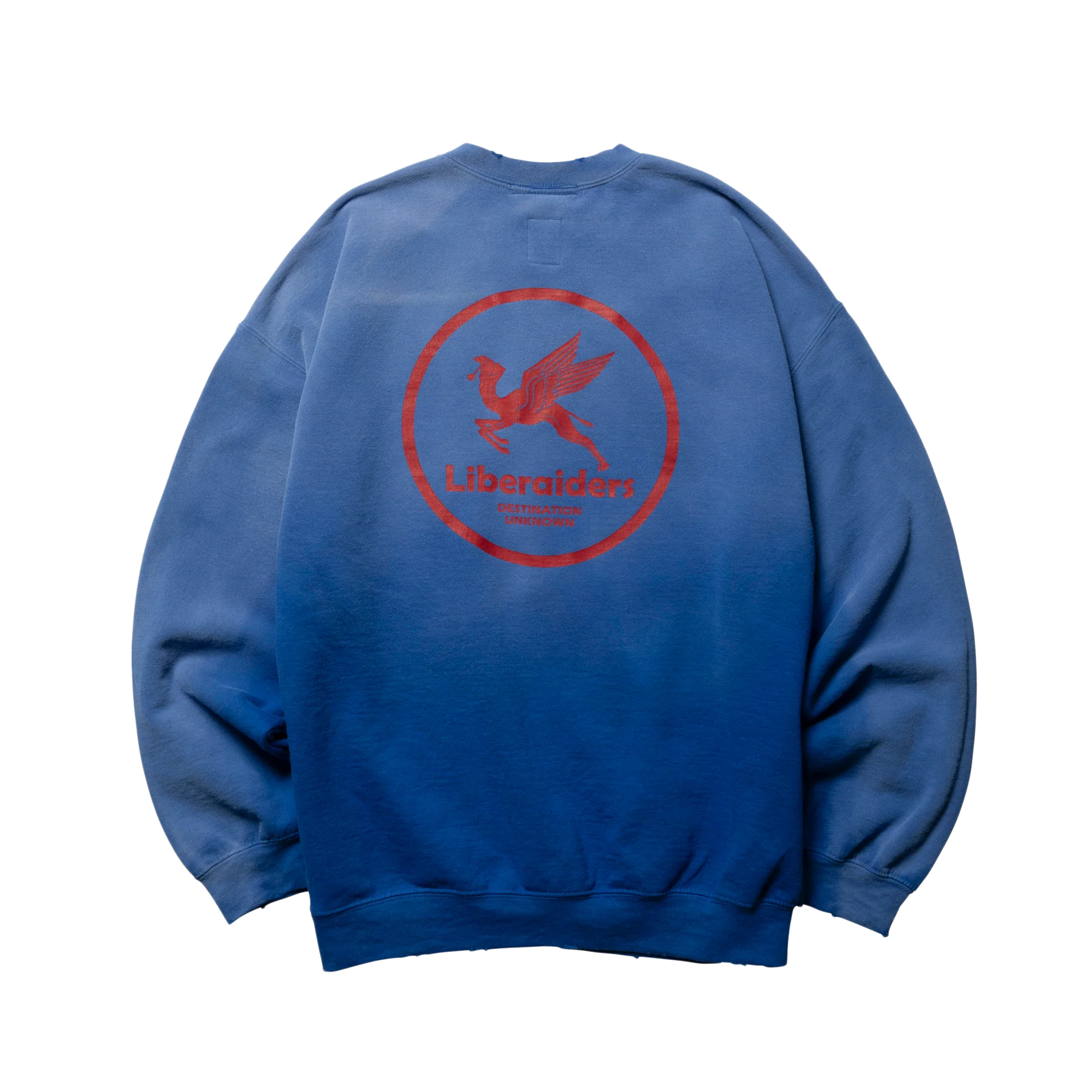 Liberaiders Circle Logo Crewneck Blue