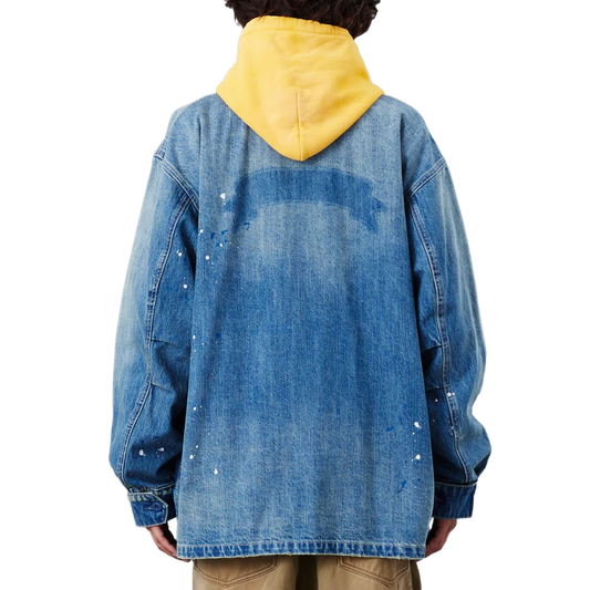 Liberaiders Denim Combat Jacket Blue