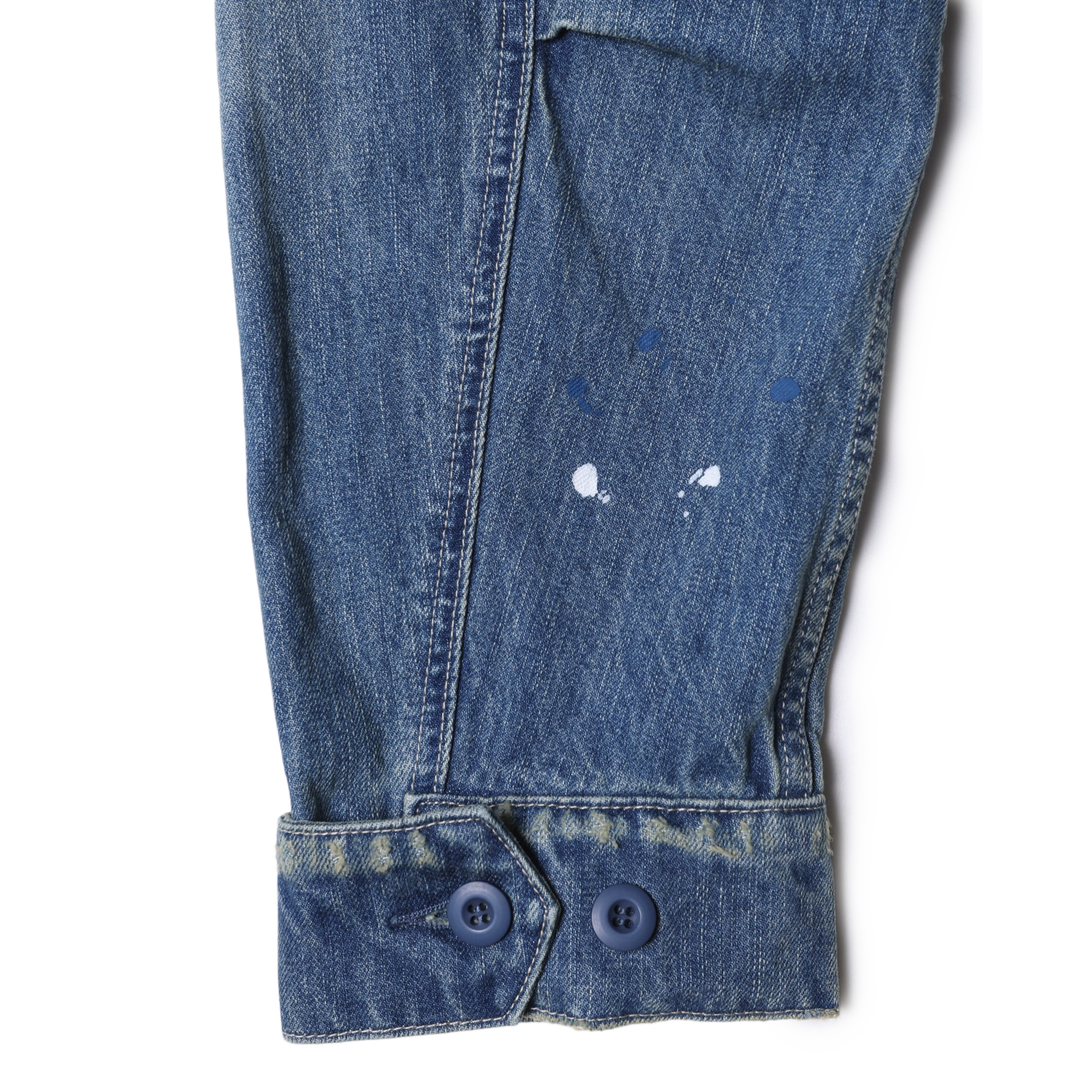 Liberaiders Denim Combat Jacket Blue