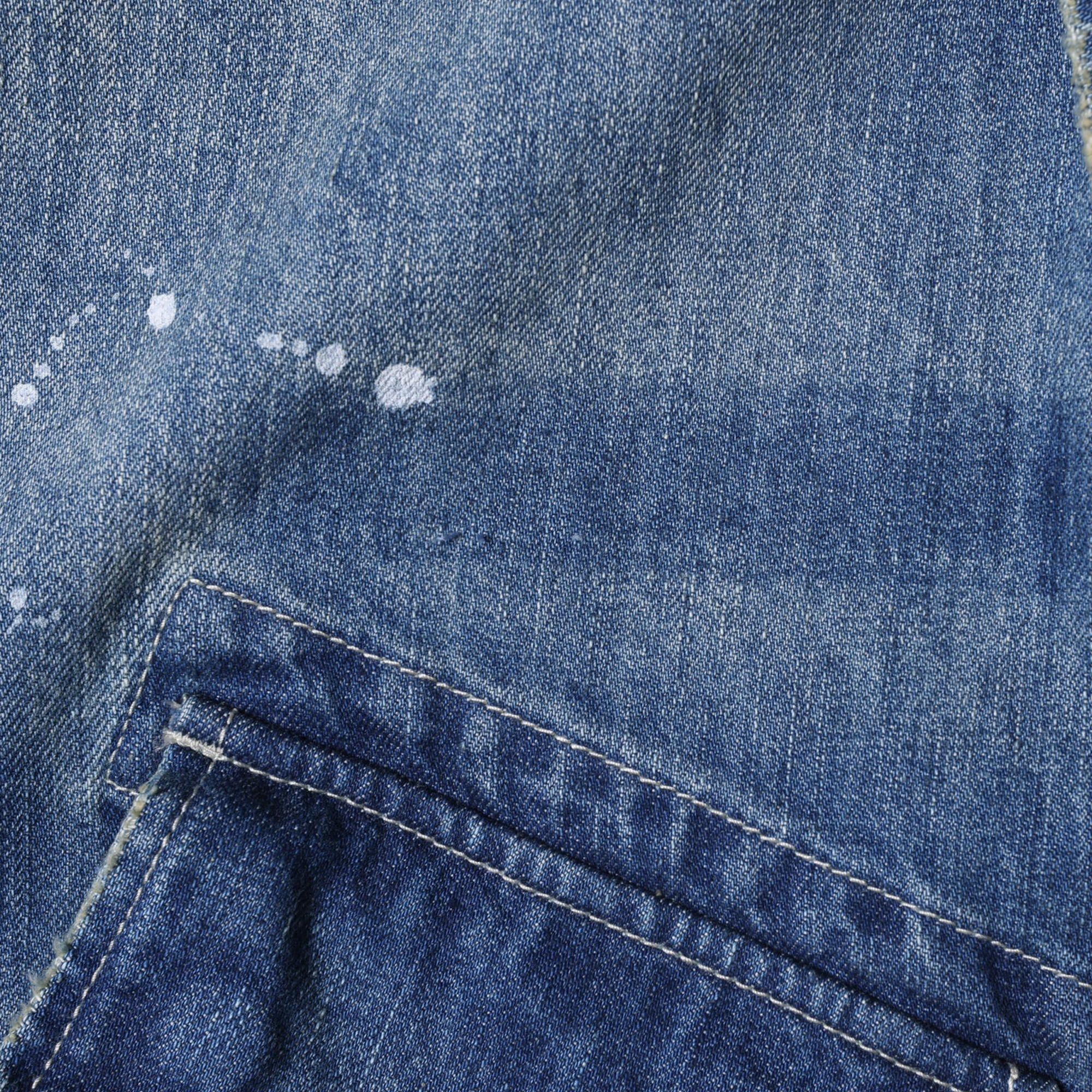 Liberaiders Denim Combat Jacket Blue