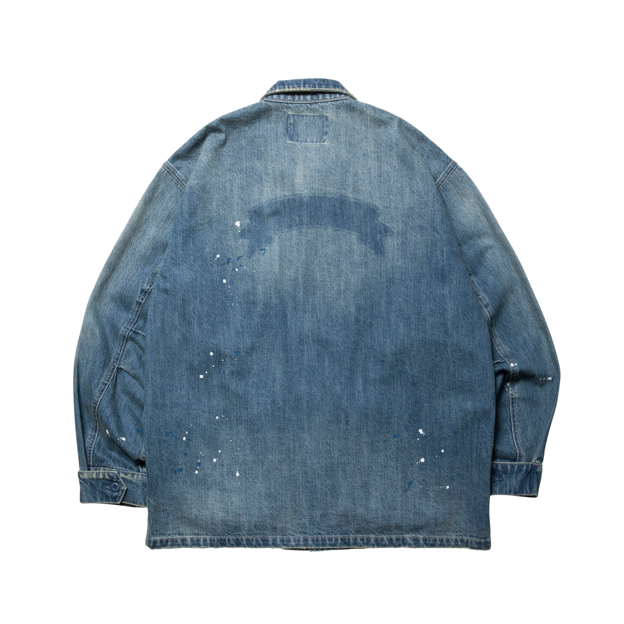 Liberaiders Denim Combat Jacket Blue