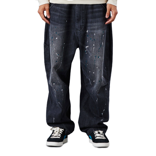 Liberaiders Denim Sarrouel Pants Black