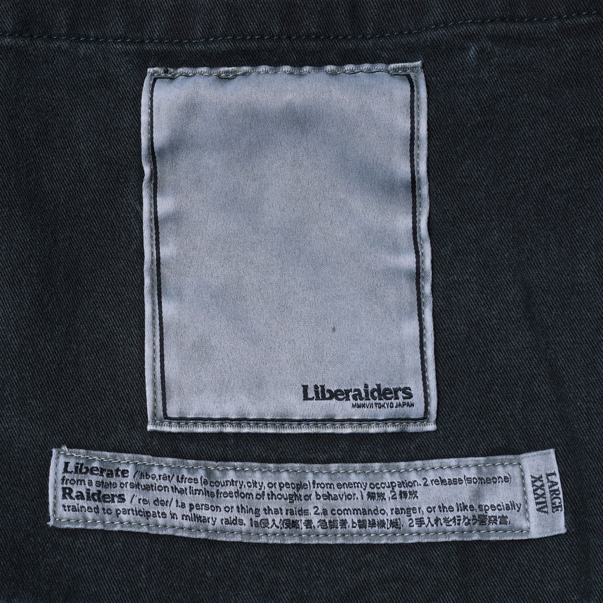 Liberaiders Garment Dyed Utility Pants Green