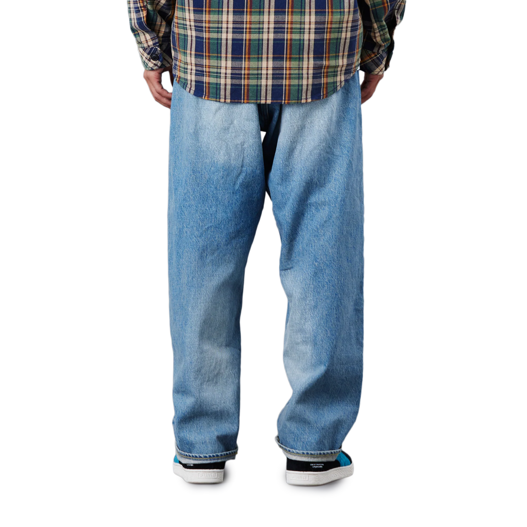 Liberaiders LR Loose Fit Denim Pants Hw Blue