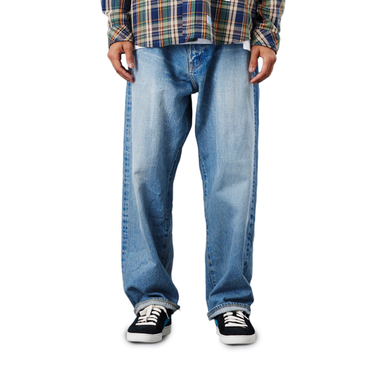 Liberaiders LR Loose Fit Denim Pants Hw Blue