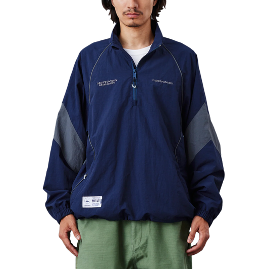Liberaiders Nylon Half Zip Navy