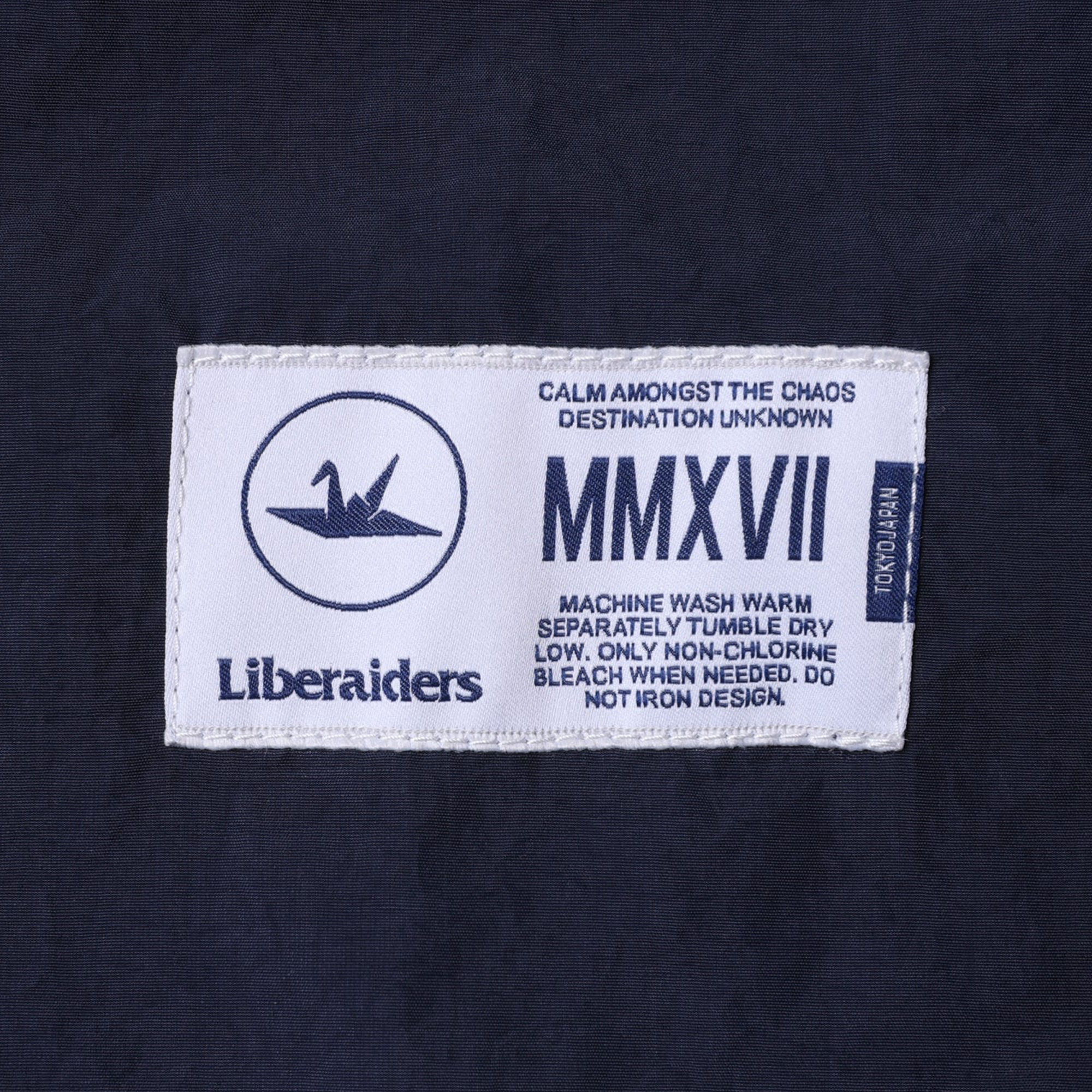 Liberaiders Nylon Half Zip Navy