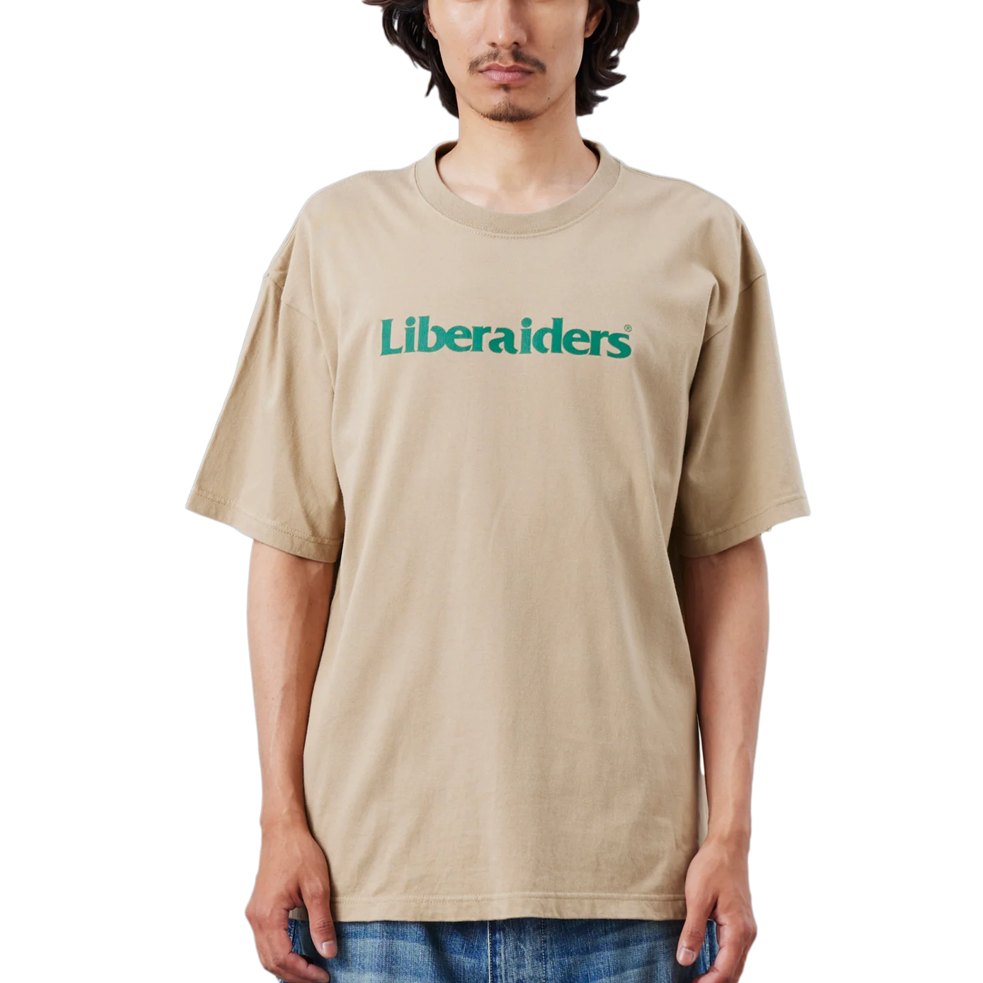 Liberaiders OG Logo T-Shirt Beige