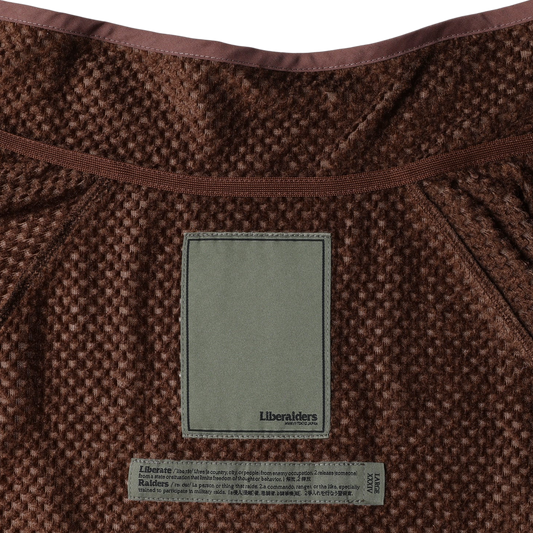 Liberaiders Octa Zip-Up Jacket Brown
