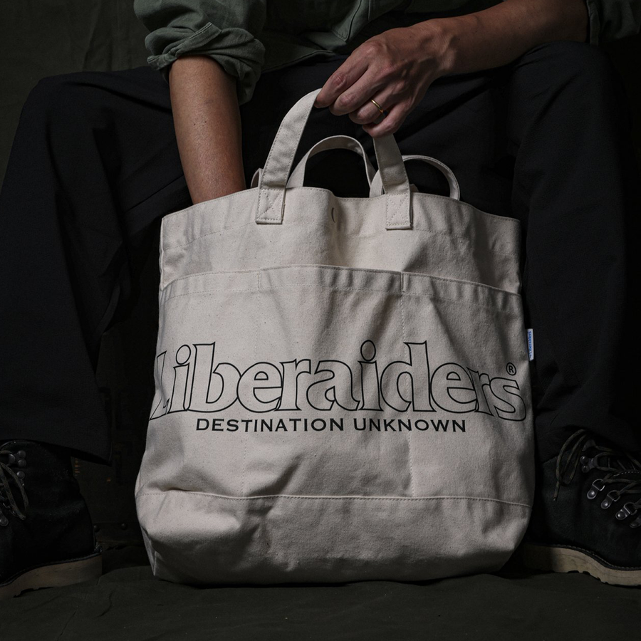 Liberaiders PX  Canvas Tool Tote Bag White
