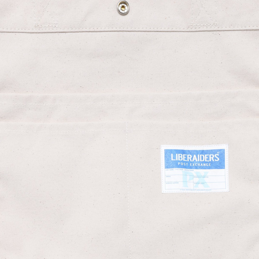 Liberaiders PX  Canvas Tool Tote Bag White