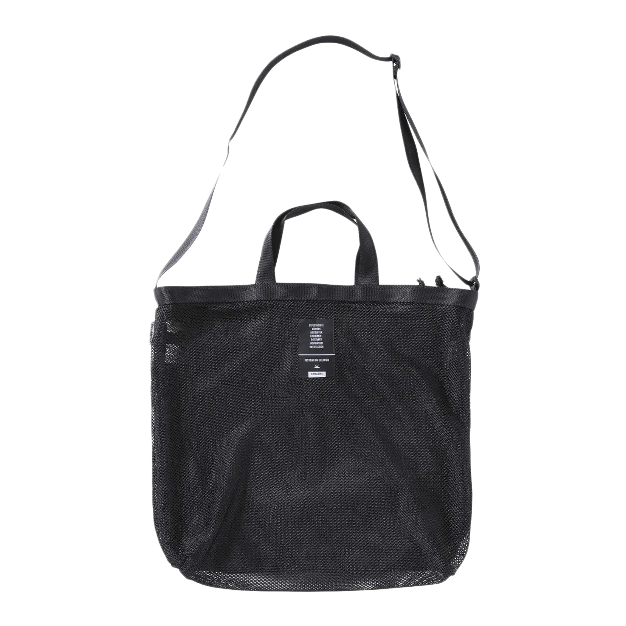 Liberaiders PX  Mesh Tote Bag Black